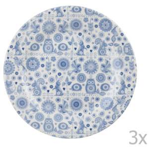 Sada 3 tanierov Churchill China Penzance, ⌀ 20 cm