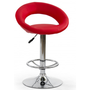 Barová stolička Gardiner červená