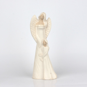 Anjelská soška Matka s dcérou 32cm