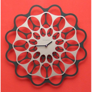 Designové hodiny Diamantini + Domeniconi antracit/aluminium 40cm
