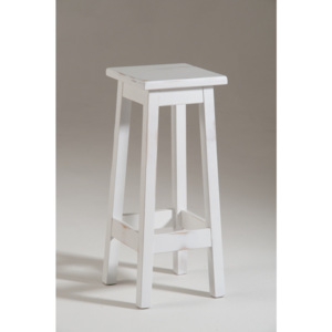 Biela drevená stolička Castagnetti Dato