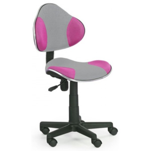 Halmar Flash 2 kancelárska stolička ružová