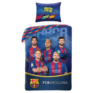 Halantex Bavlnené obliečky FC Barcelona 8016 140x200 70x90
