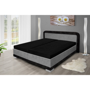 Nabytekmorava Manželská posteľ s úložným priestorom JARO 200x160 Barva: šedá