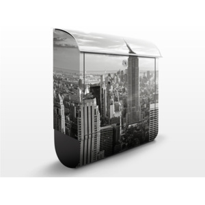 Poštová schránka s potlačou Manhattan Skyline