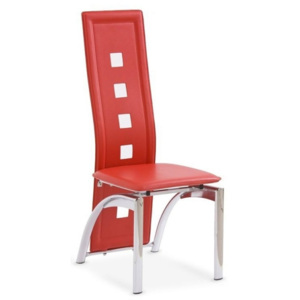 Jedálenská stolička Penelope červená
