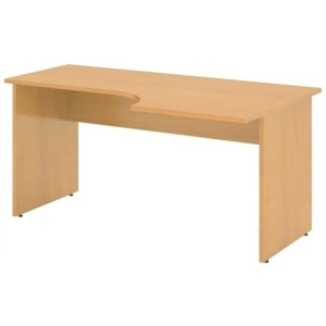 Ergonomický stôl Praktik 160 x 90 cm - pravý hruška aroso
