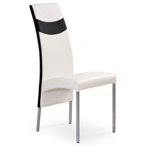 Jedálenská stolička Raina čierna / biela