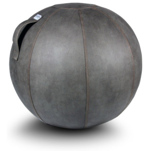 Sivá lopta na sedenie VLUV, 75 cm