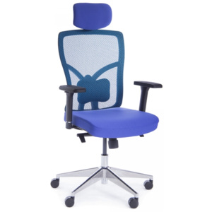Kancelárska stolička Superio modrá