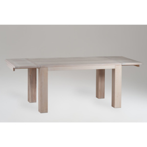 Rozkladací jedálenský stôl z jaseňového dreva Castagnetti Nevada, 140 cm