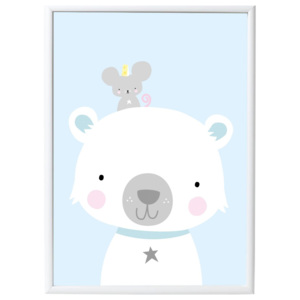 Detský plagát Polar bear & co. 50x70 cm