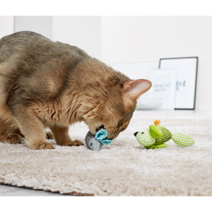 Hračka na čistenie zubov pre mačky