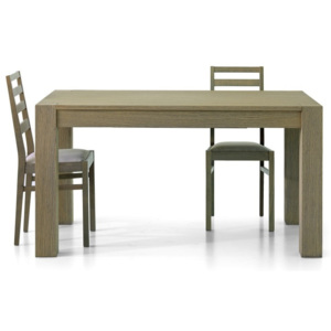 Rozkladací jedálenský stôl z dubového dreva Castagnetti Dinin, 140 cm