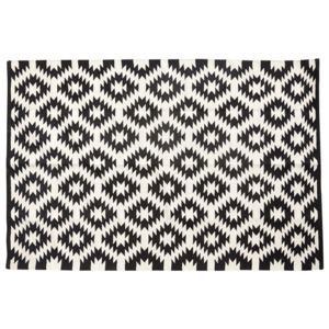 Tkaný koberec Nature/black 120x180