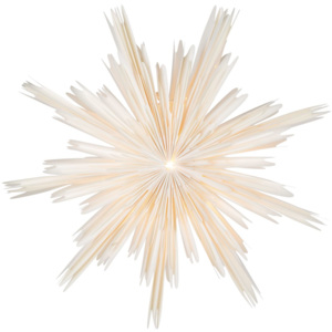 Závesná svietiaca hviezda Norrsken White 52 cm