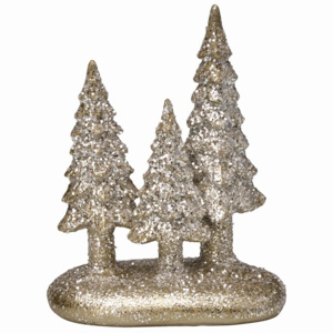 Dekoratívne stromčeky December silver