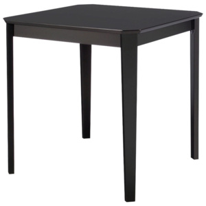 Čierny jedálenský stôl 13Casa Kaos, 75 x 75 cm