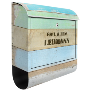 Poštovní schránka s potiskem Rustic Timber