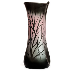 Maľovaná váza ELA 15x13x36 cm