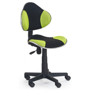 Flash - detská stolička (zeleno-čierna)
