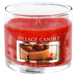 Mini sviečka Village Candle - Fresh Strawberries