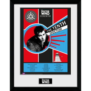 Rámovaný Obraz - Doctor Who - Spacetime Tour 10th Doctor