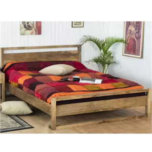 Furniture nábytok Masívna posteľ z Palisanderu Afšár 200x200 cm