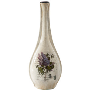 Luxusná keramická váza CAROLYN21x13x56 cm