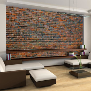 Fototapeta - Brick wall 550x270 cm