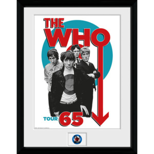Rámovaný Obraz - The Who - Tour 65