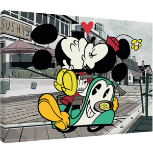 Obraz na plátne Mickey Shorts - Mickey and Minnie, (80 x 60 cm)