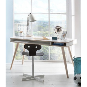 Billund - Písací stôl (alpská biela, dub)