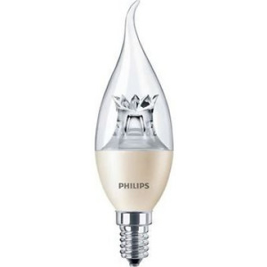 LED žiarovka úsporná Philips 4W -> ekvivalent 25W E14 - MASTER LEDcandle DT 4-25W E14 827 BA38 CL
