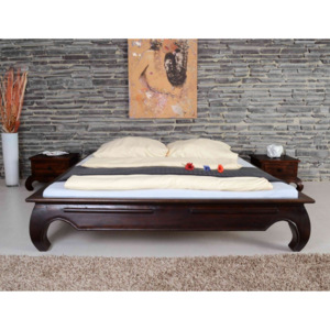 Furniture nábytok Masívna posteľ z Palisanderu Espandár I 214x174x35 cm