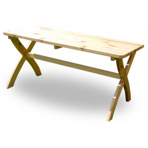 Záhradný stôl strong - stôl (prírodný)