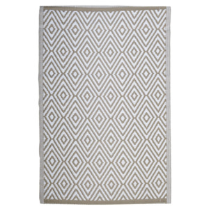 Béžovo-biely koberec vhodný aj do exteriéru InArt Altino, 120 x 180 cm