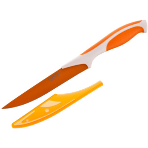 Nerezový praktický nôž 23,5 cm Symbio New oranžový, BANQUET