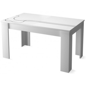 Lino - Jedálenský stôl (biela)