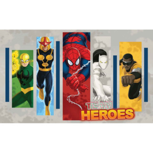 Fototapeta, Tapeta Marvel Komiks superhrdinovia, (368 x 254 cm)