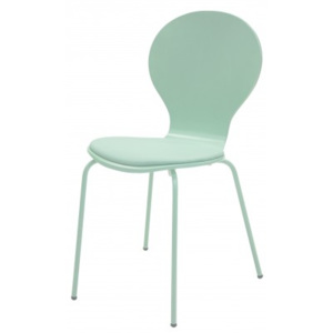 Flower - Jedálenská stolička, sedák (morská zelen, eko koža)