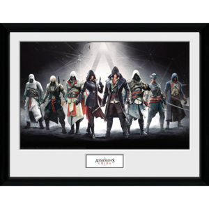 Rámovaný Obraz - Assassins Creed - Characters