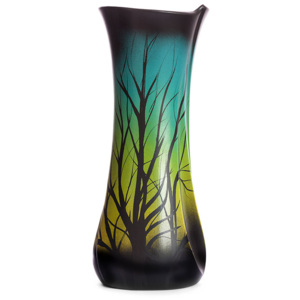 Maľovaná váza ELA 11x32 cm