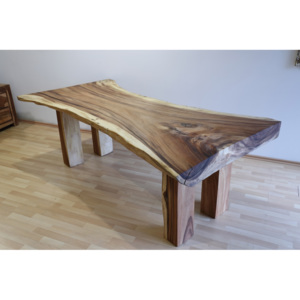 Jedálenský stôl z Acacia 210x75/112x76