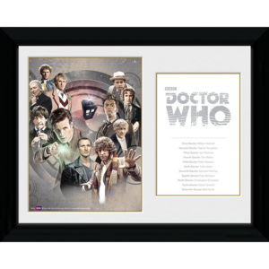 Rámovaný Obraz - Doctor Who - Doctors