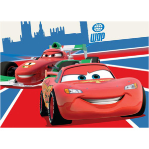 Detský koberec Cars červený