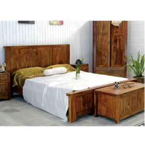 Furniture nábytok Masívna posteľ z Palisander Áref I 200x200 cm