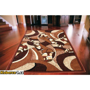 Kusový koberec PP Largo hnedý, Velikosti 160x210cm