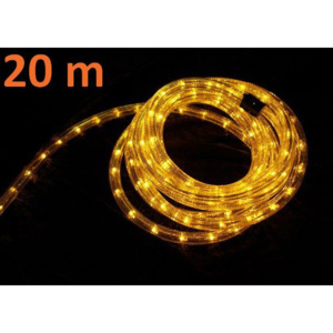 Svetelný kábel 20 m - žltá, 720 minižiaroviek