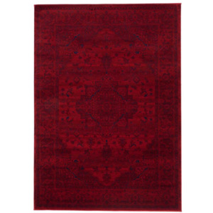 Vlnený kusový koberec Hilen bordó, Velikosti 200x300cm